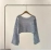 2024 Y2K Long Sleeve Crochet Knit Top Summer Beach Bikini Cover Up Crop Pullover Wool Knitwear Blouse Women Vacation Boho Outfit