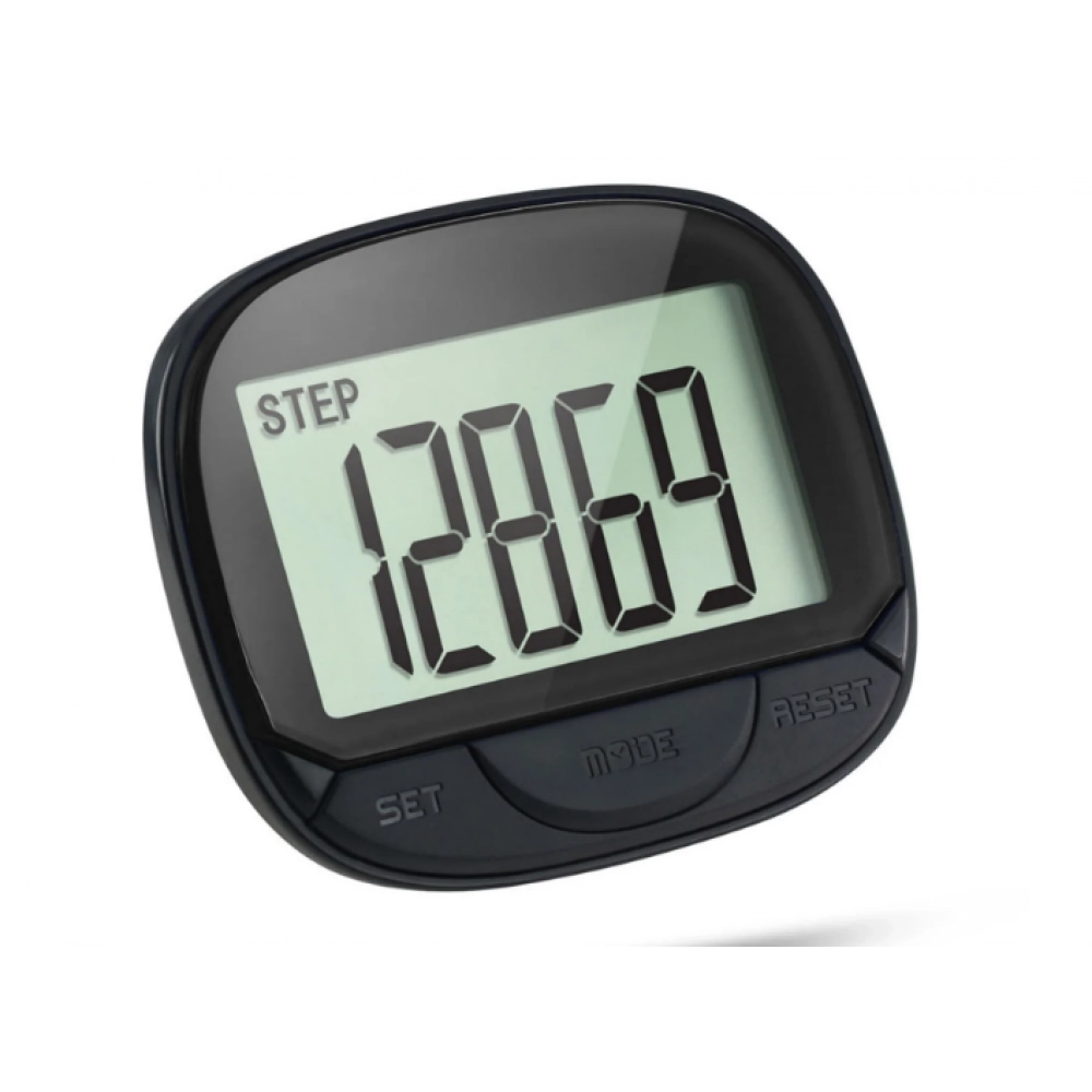 Multi-functional Step Counter 3D Pedometer with Clip for Fitness Tracker for Tracking Steps / Walking Distance / Calories Portab