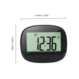 Multi-functional Step Counter 3D Pedometer with Clip for Fitness Tracker for Tracking Steps / Walking Distance / Calories Portab
